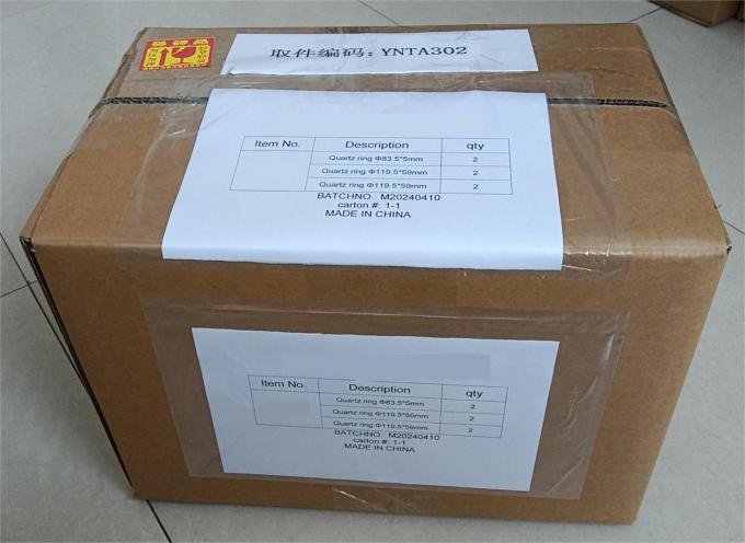 Wafer óptico feito sob medida para janela de laser de vidro óptico fundido transparente 3