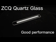 High Precision Transparent Quartz Glass Plate With Large Holes