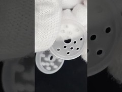 O vidro de quartzo fazendo à máquina fundido entalhou o Cnc parte a resistência de alta temperatura