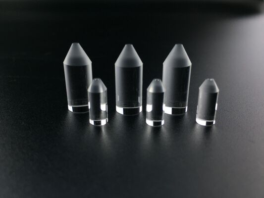 Optical Quartz Glass Quartz End Caps Transparent Or Frosted Coatable Customize