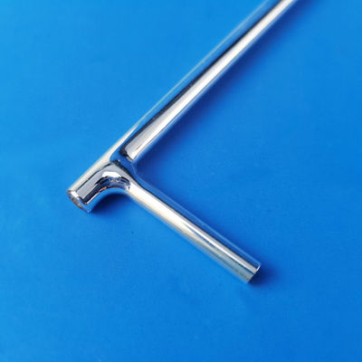 Tubo de vidro de quartzo com superfície revestida de prata Desempenho estável