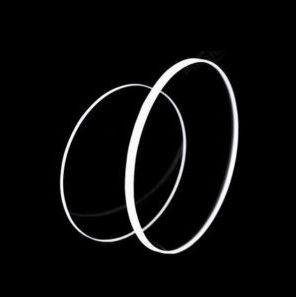 Round Ultra Thin UV Fused Quartz Plates for Lab Research